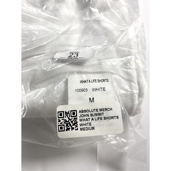 Dj John Summit Off The Grid Shorts White‎ With Graphics Size Mesium - Picture 9 of 9